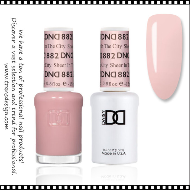 DND Duo Gel - Sheer In The City #882 