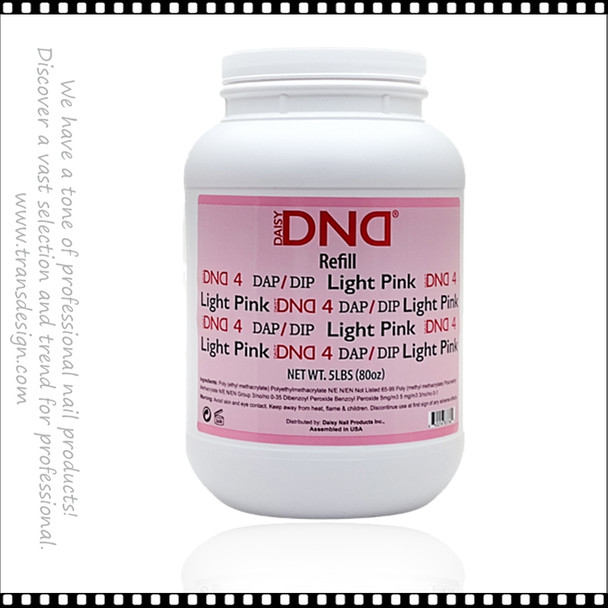 DND DAP DIP POWDER #4 Light Pink 5lb.