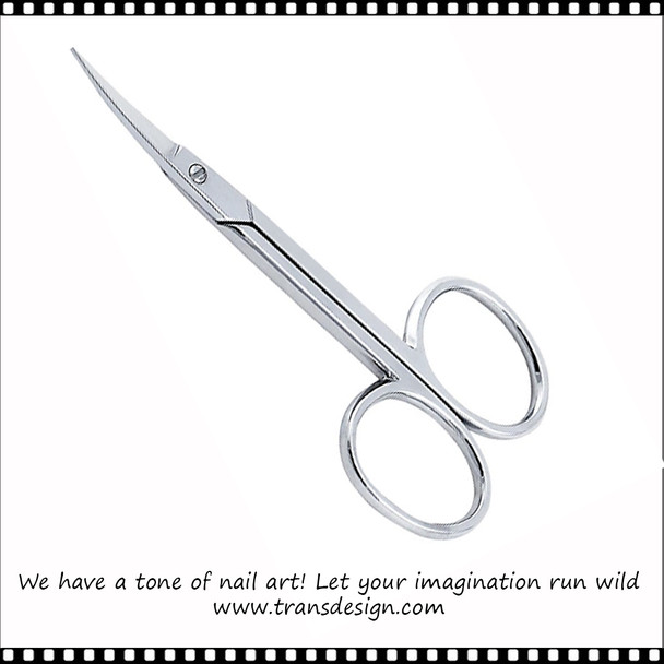 SATIN EDGE Cuticle Scissor Curved Blade 3-1/2"