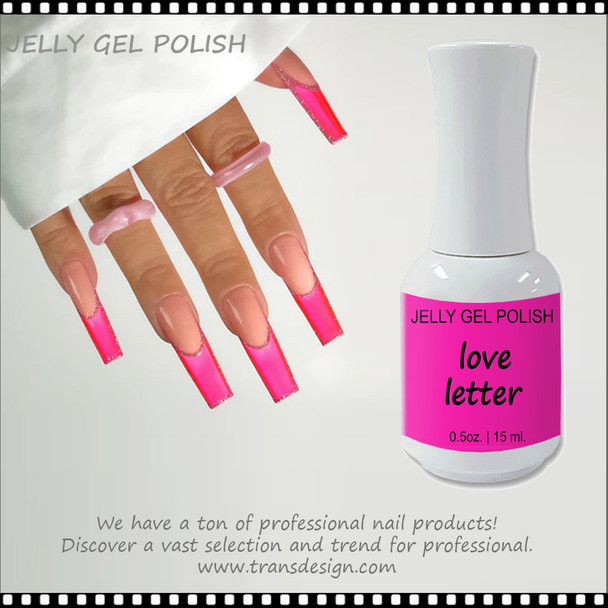 INSTANT Jelly Gel Polish, Love Letter 0.5oz.