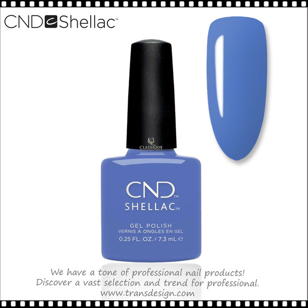 CND SHELLAC Motley Blue 0.25oz.