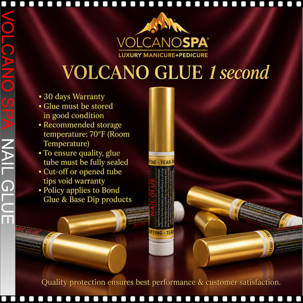 VOLCANO SPA 1 Second Nail Glue 0.07oz