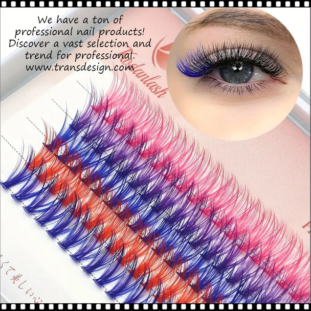 EYELASH Assorted Color, 12mm 