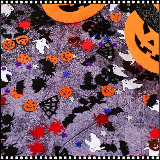 INSTANT GLITTER Halloween, Witch, Ghost, Spider Web Pack