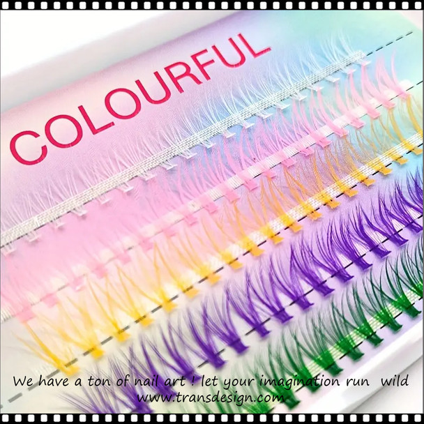 EYELASHES Individual Extensions 12mm.  100pcs