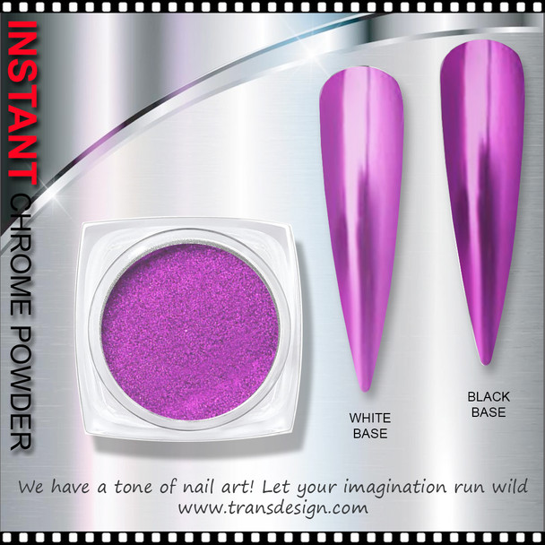 INSTANT Chrome Mirror Fuchsia Powder 1g .