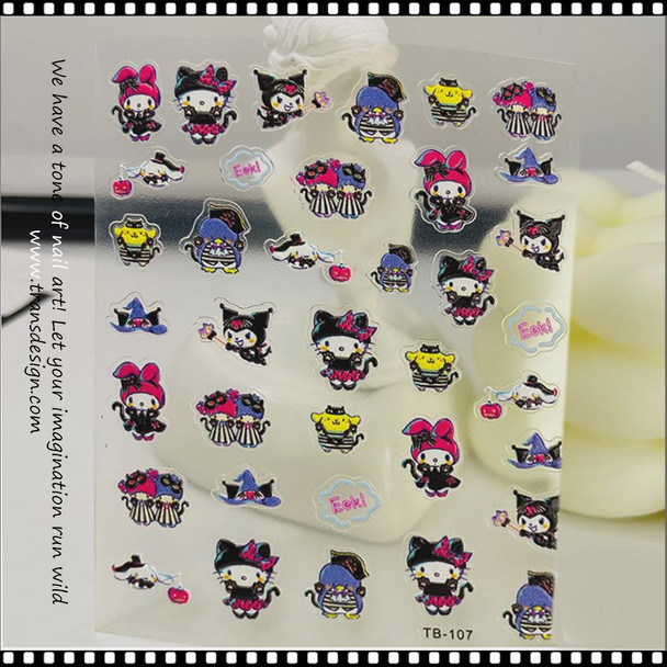 NAIL STICKER Cartoon Emo Sanrio #TB-107