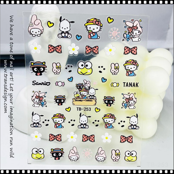 NAIL STICKER Character Sanrio Farm Friends #TB-253