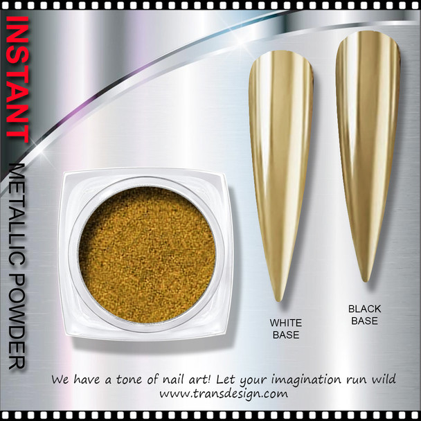 INSTANT Metallic Light Gold Powder 1g. #MC-03