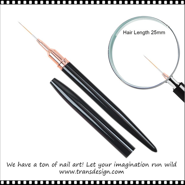 Nail Art Liner Brushes Long Striping 25mm