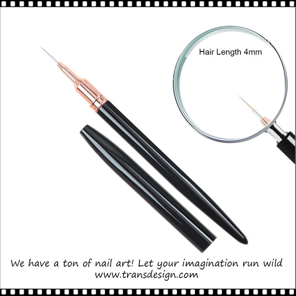 Nail Art Liner Brushes Long Striping 4mm 
