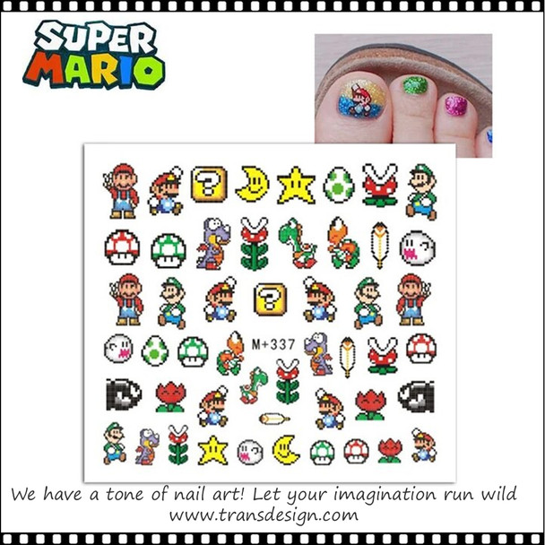 WATER DECAL - Super Mario M+337