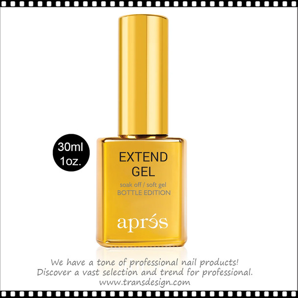 APRES Extend Gel in Gold Bottle Edition 30ml.