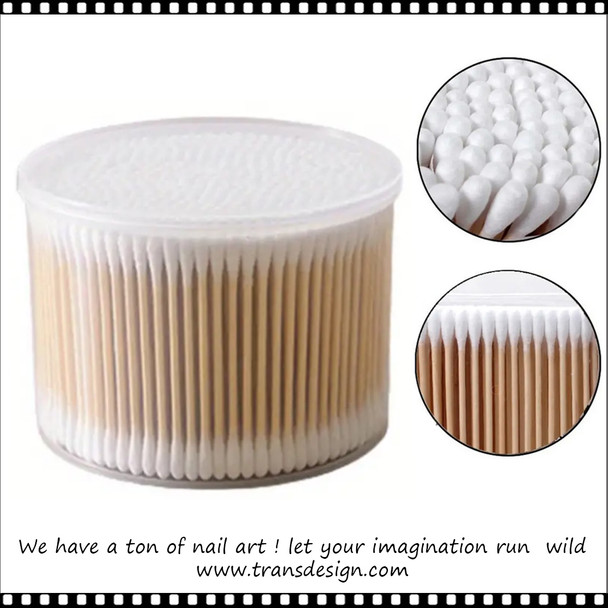 Double Tipped Swabs With Round Box 120/Box