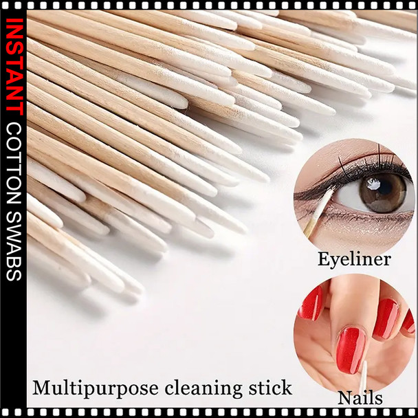 INSTANT Microblading Cotton Swabs 300/Pack