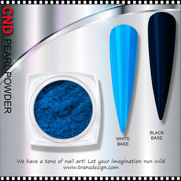 CND Pearl Cerulean Blue #MCB-15 Size 3.1g.