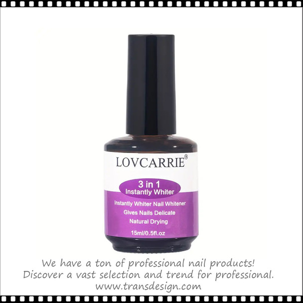 LOVCARRIE 3 In1 Instant Whitener 0.5oz (15ml)