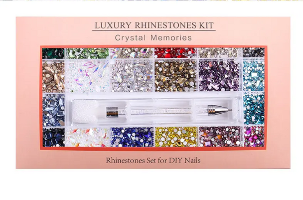 RHINESTONE PRO. Mixed Colored Multi Shaped Assorted/Case RHINESTONE PRO. Mixed Colored Multi Shaped Assorted/Case