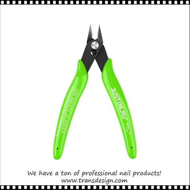 NAIL ART Tool Rhinestone Removal Pliers, Green