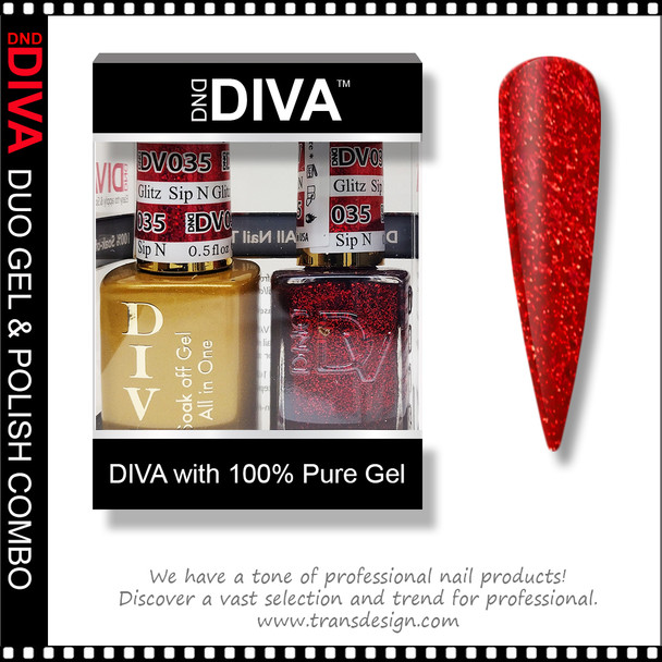 DIVA DUO Sip N Glitz #035