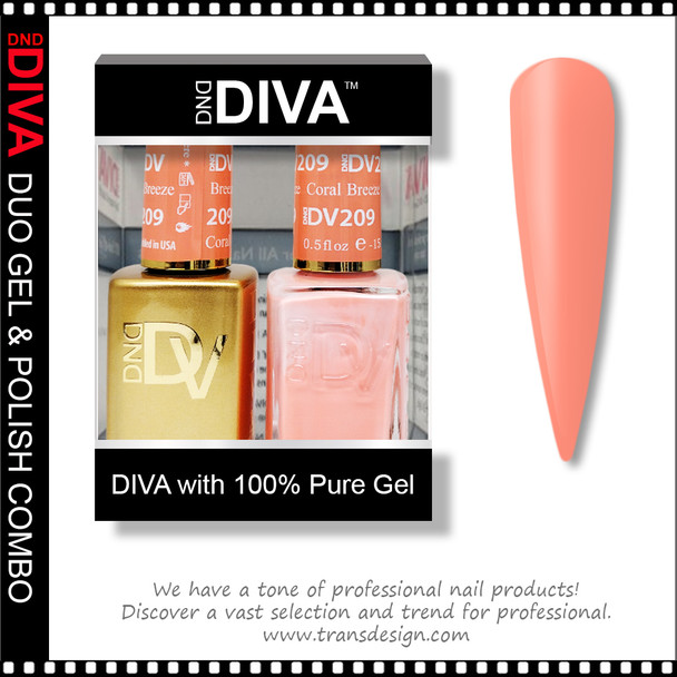 DIVA DUO Coral Breeze #209