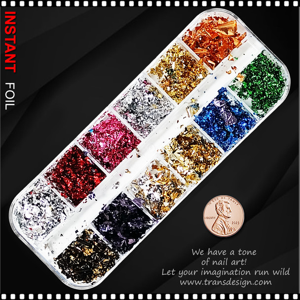 INSTANT FOIL Ultra-thin Chopped Assorted Colors Case