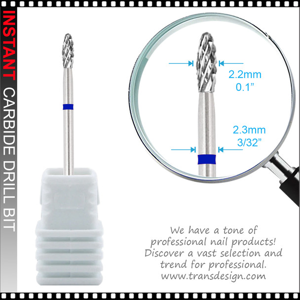 CARBIDE DRILL BIT Mini Cone Medium 3/32" Shaft