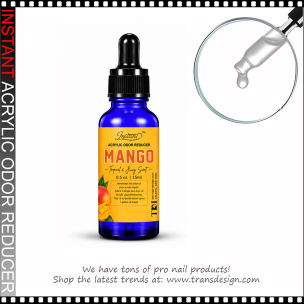 INSTANT Acrylic Odor Reducer, MANGO 0.5oz.