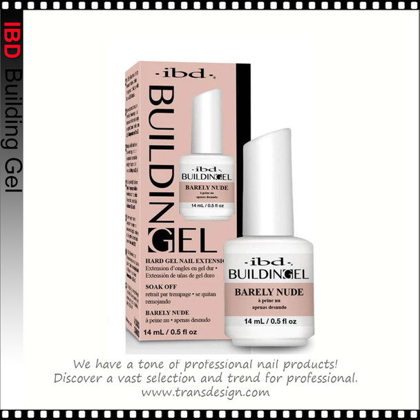 IBD Building Gel Barely Nude 0.5oz