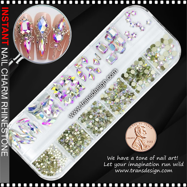 RHINESTONE CRYSTAL Assorted 12 Case #SZSH-200