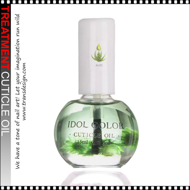 IDOL COLOR Cuticle Oil Aloe Vera 15ml | 0.52oz