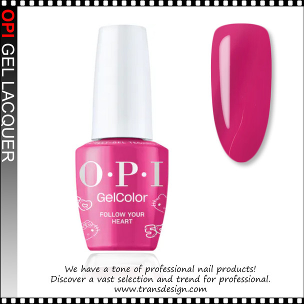 OPI GELCOLOR Follow Your Heart #GCHK05