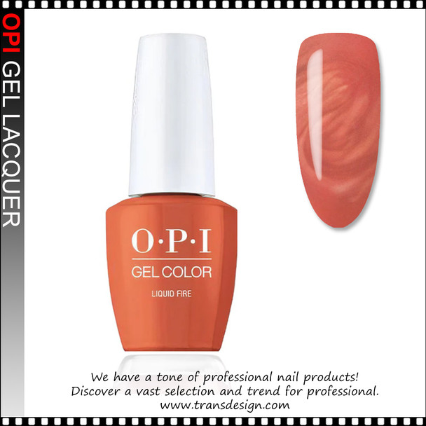 OPI GELCOLOR Liquid Fire #GCF020