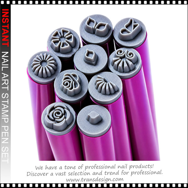 NAIL ART Stamp Pen 10/Set
