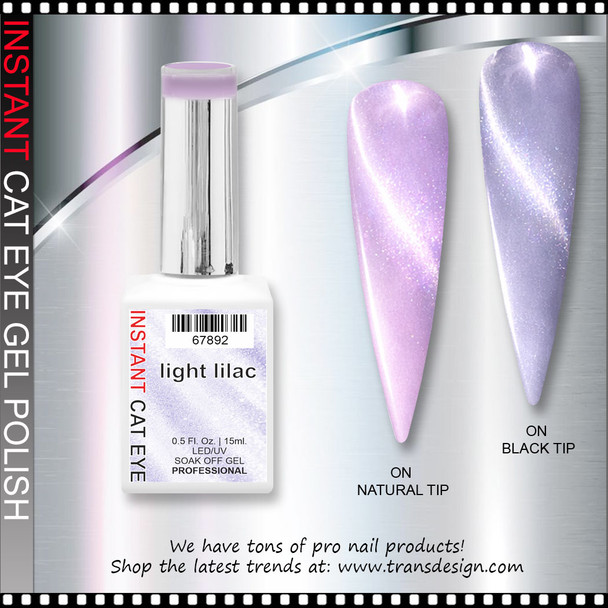 INSTANT CAT EYE GEL light lilac 0.5oz.