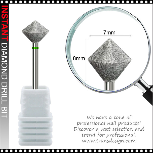 DIAMOND BIT Destly Rhombus Coarse 3/32" Shaft