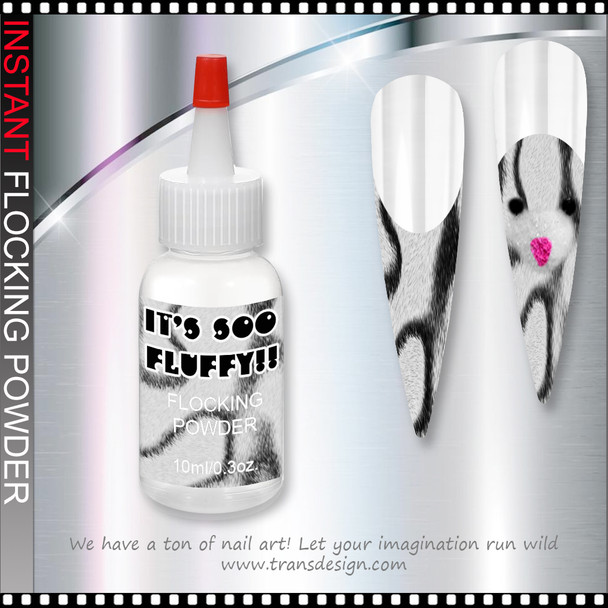 FLOCKING POWDER White 0.3oz./Squeeze Bottle