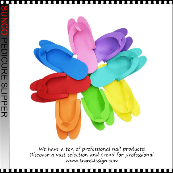 SUNCO Disposable Pedicure Slippers - Fold Style 360 Pairs/Box