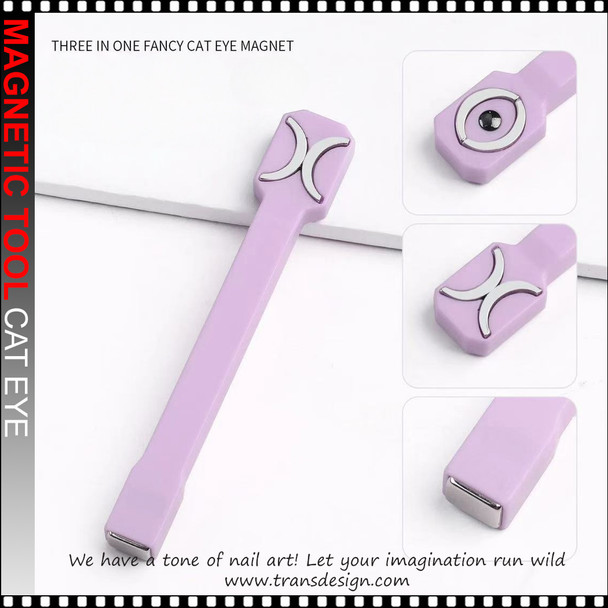 3 in 1 Fancy Cat Eye Magnet Purple 3 in 1 Fancy Cat Eye Magnet Purple