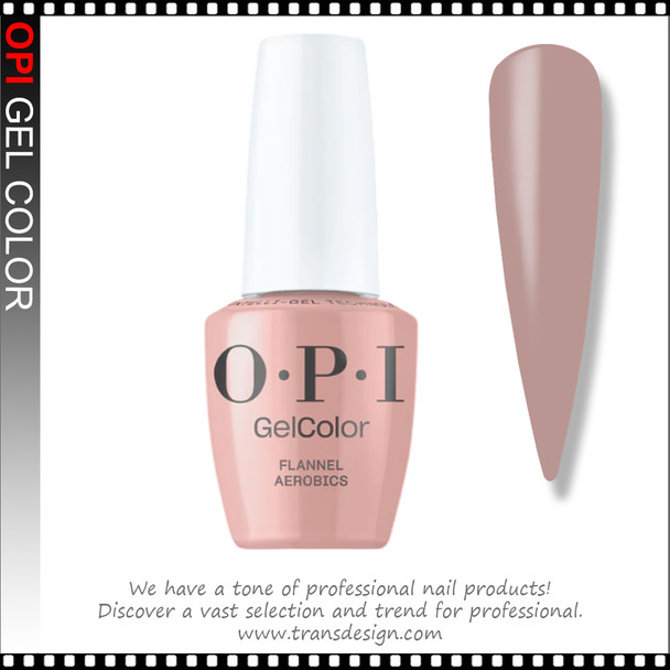 OPI GELCOLOR Flannel Aerobics #GCF027