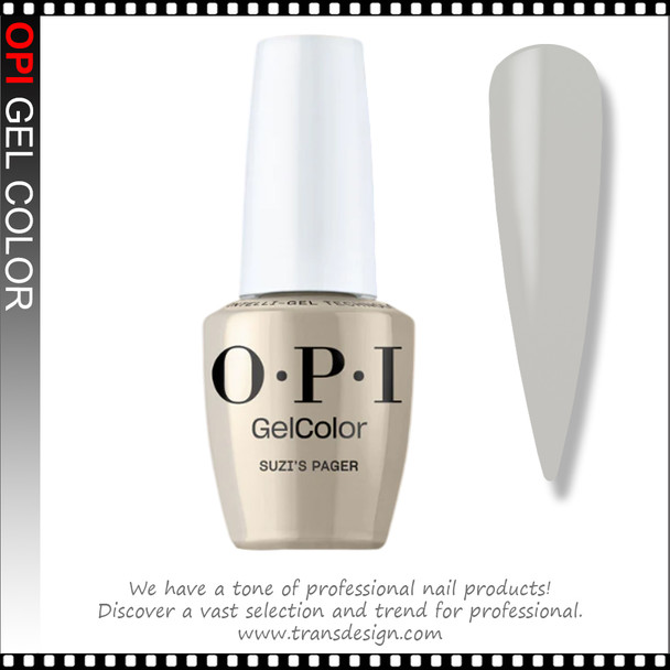OPI GELCOLOR Suzi’s Pager #GCF033