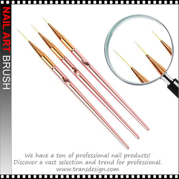 FLEXBRUSH Short, Medium & Long Stripe Brush 3/Set FLEXBRUSH Short, Medium & Long Stripe Brush 3/Set