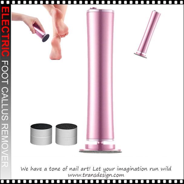 CALLUS REMOVER Electric ,Pink, Rechargeable