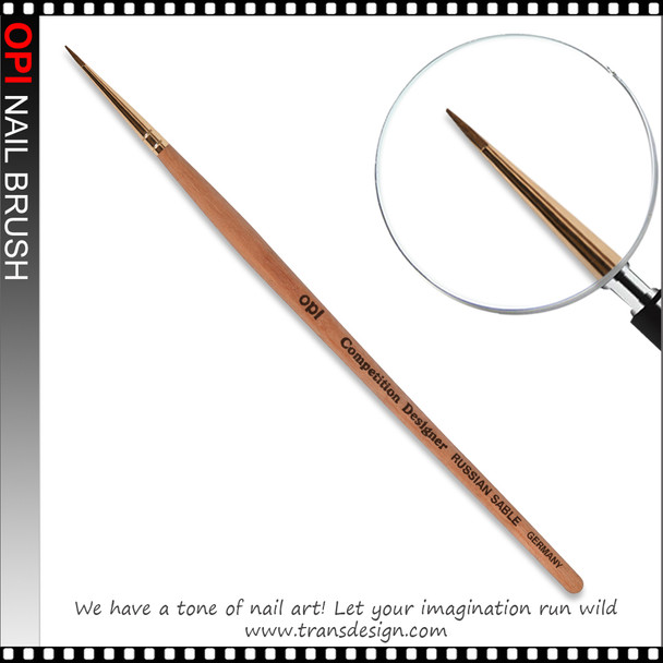 OPI Brush Competition Design Red Sable OPI Brush Competition Design Red Sable