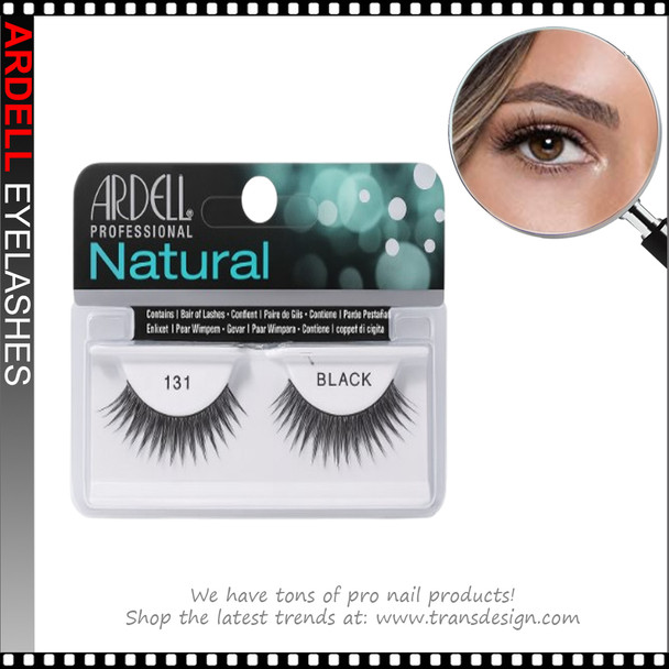 ARDELL Fashion Lashes Natural #131 Black ARDELL Fashion Lashes Natural #131 Black