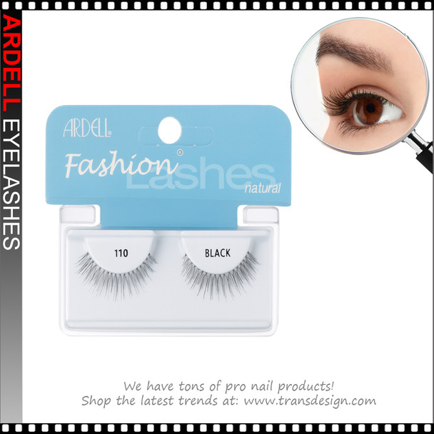 ARDELL Fashion/Natural Lashes #110 Black ARDELL Fashion/Natural Lashes #110 Black