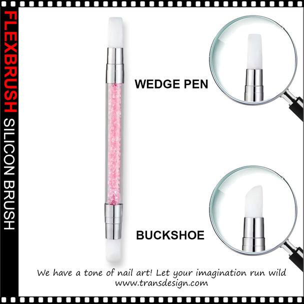 FLEXBRUSH SILICON Buckshoe & Wedge Pen FLEXBRUSH SILICON Buckshoe & Wedge Pen