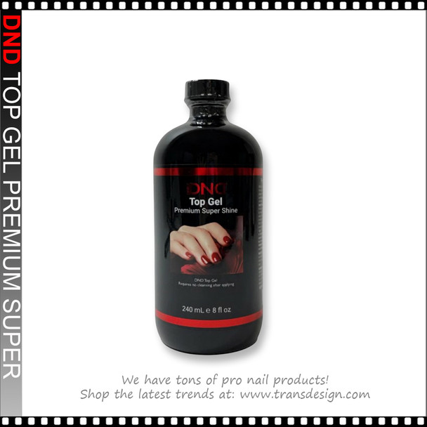 DND Top Gel Premium Super Shine 8oz.*