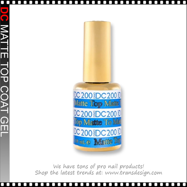 DC Matte Top Coat Gel 0.6oz.