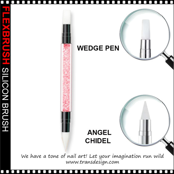 FLEXBRUSH SILICON Wedge Pen & Angle Chisel 
